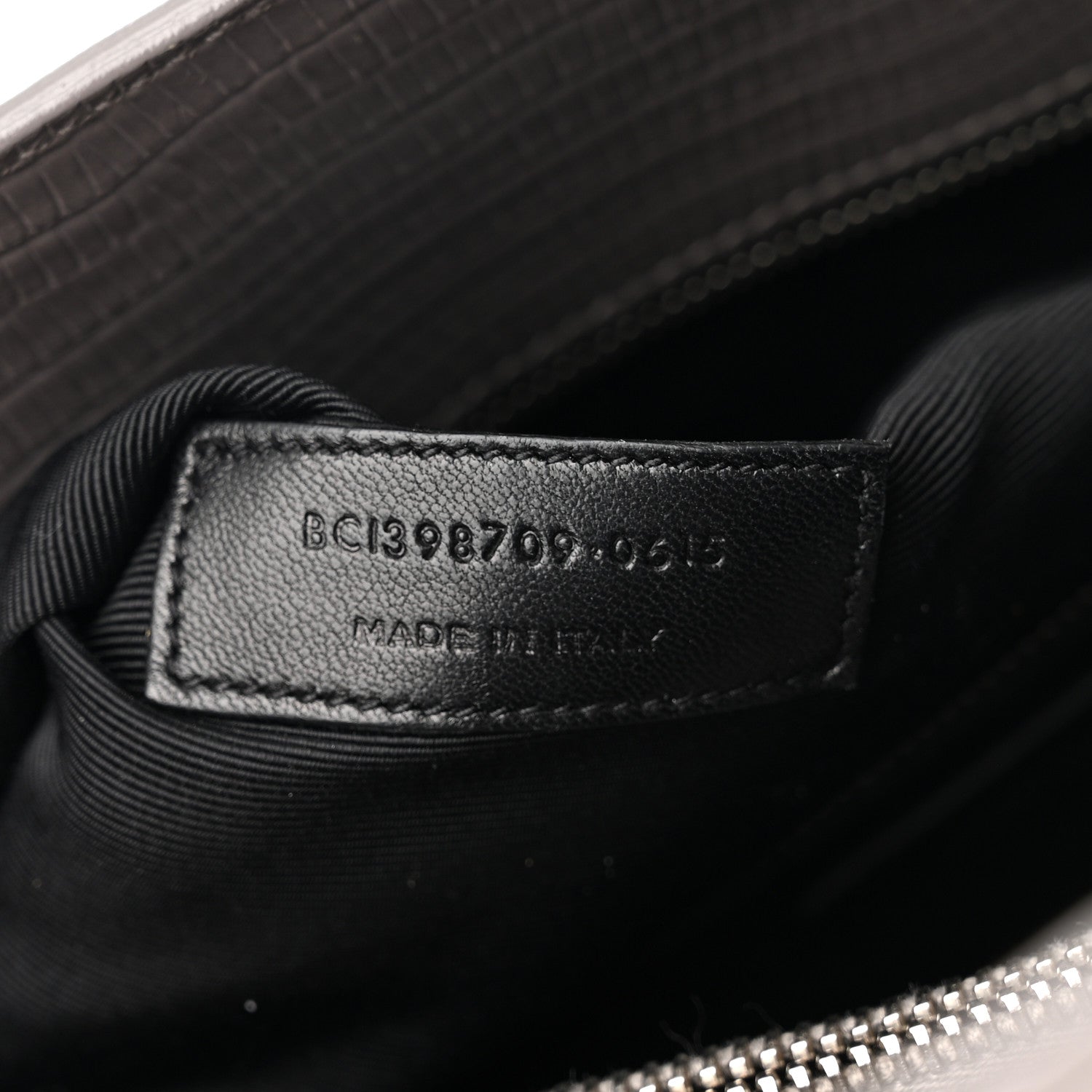 Saint Laurent Lizard Calfskin Embossed Small Sac De Jour Fog 8 of 22
