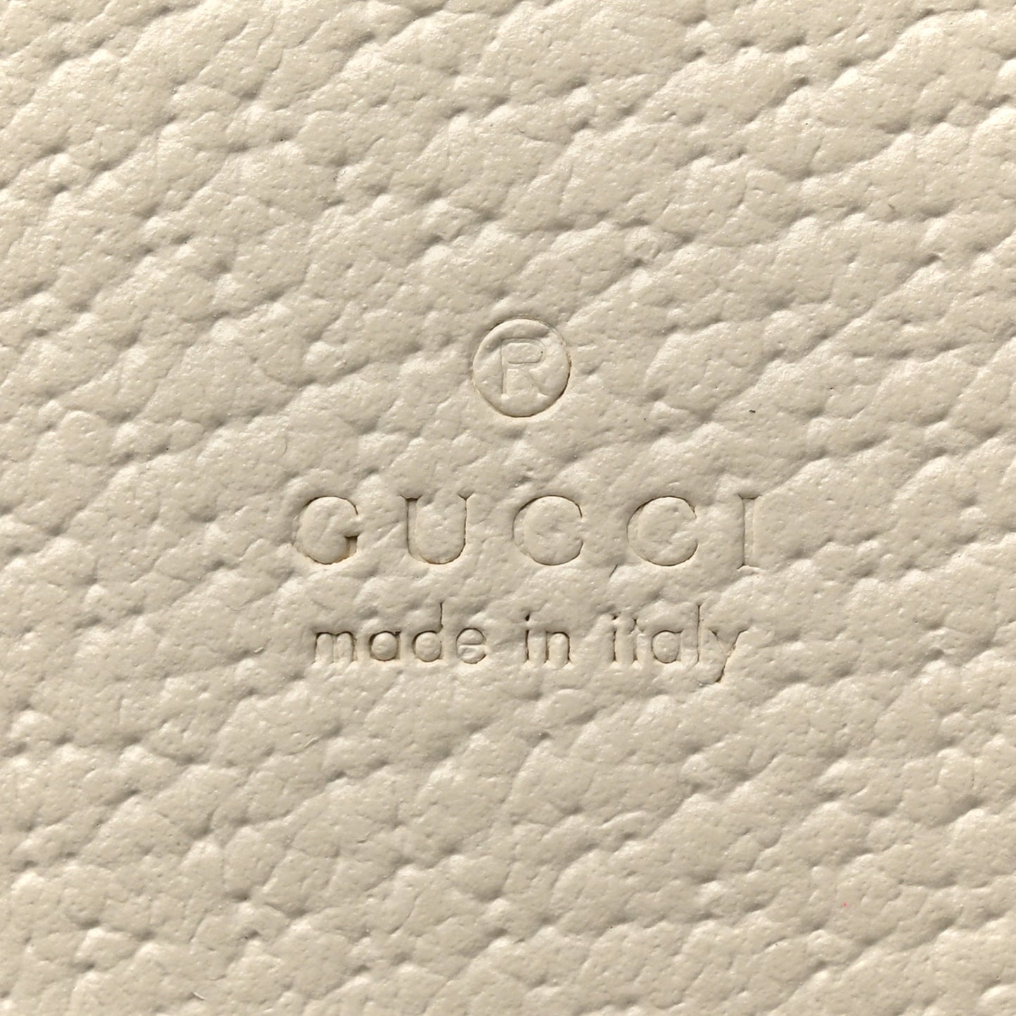 GG Supreme Monogram Textured Dollar Calfskin Web Ophidia Card Case Beige Ebony Mystic White