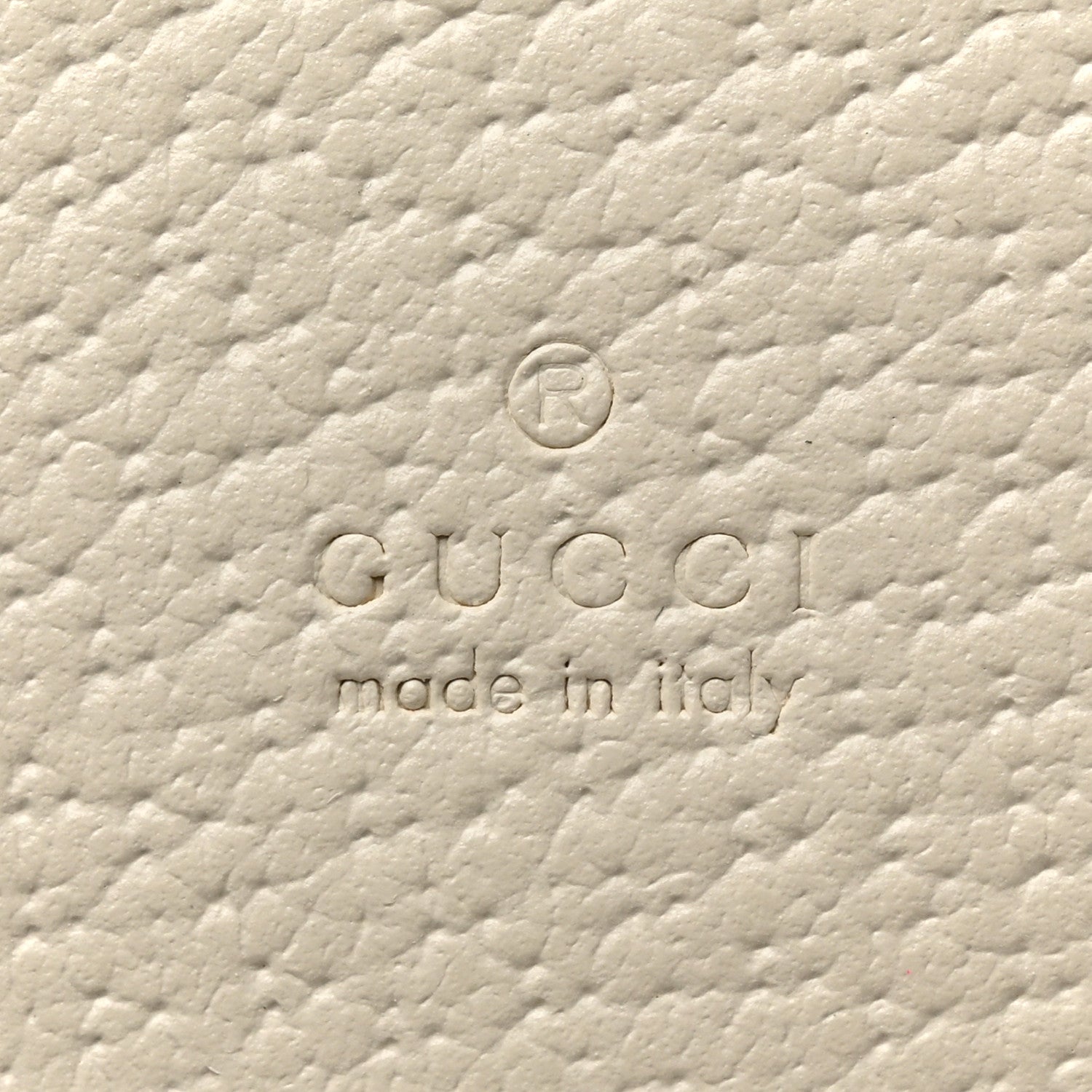 Gucci GG Supreme Monogram Textured Dollar Calfskin Web Ophidia Card Case Beige Ebony Mystic White 6 of 7