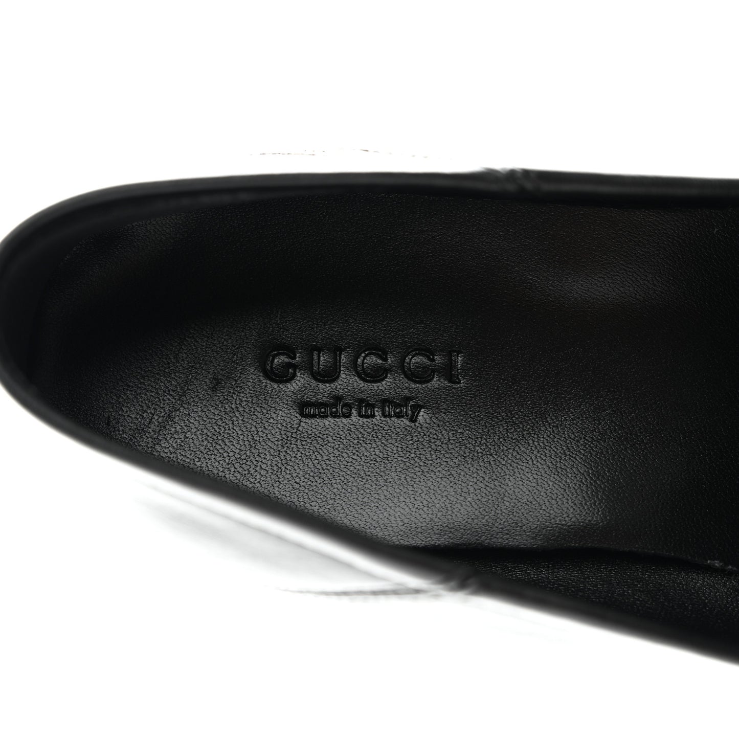 Lambskin Womens Brixton Horsebit Loafers 39 Black