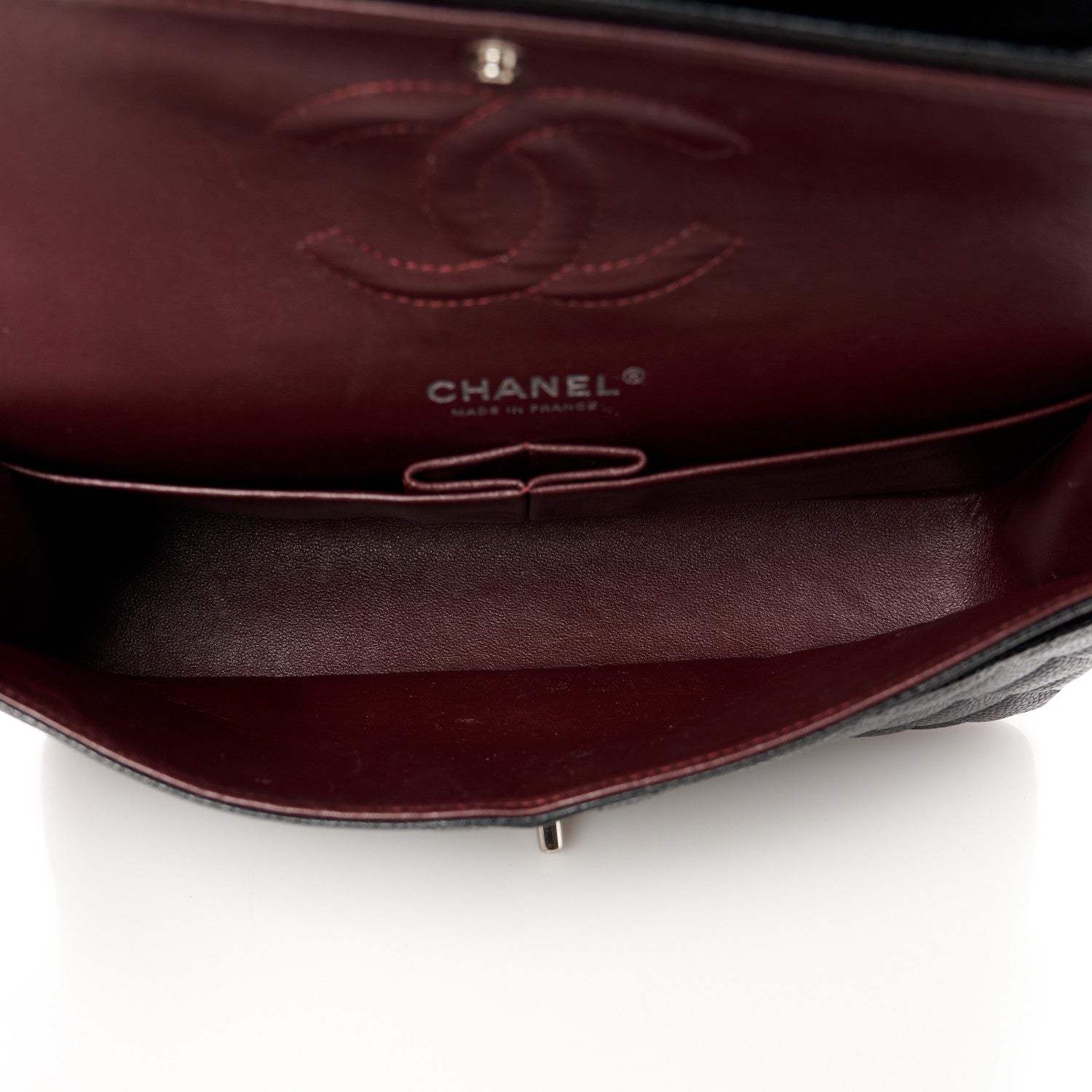Chanel Caviar Quilted Medium Double Flap Black 5 of 11