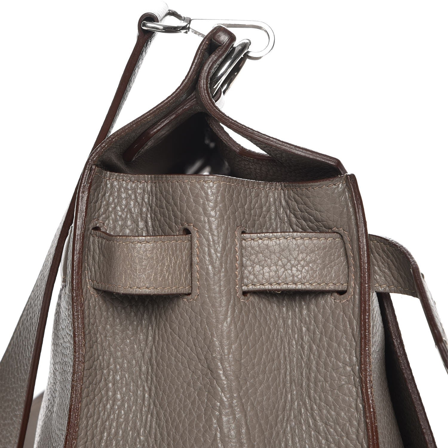 Hermes Taurillon Clemence Jypsiere 37 Etain 20 of 28