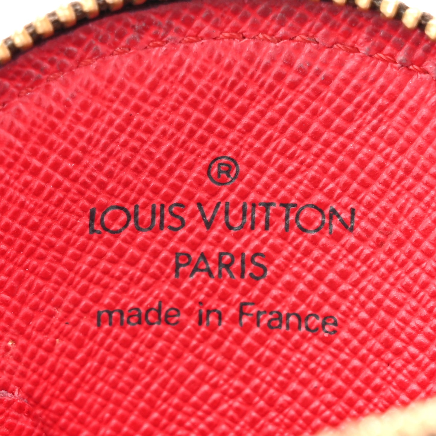 Monogram Cerises Round Coin Purse