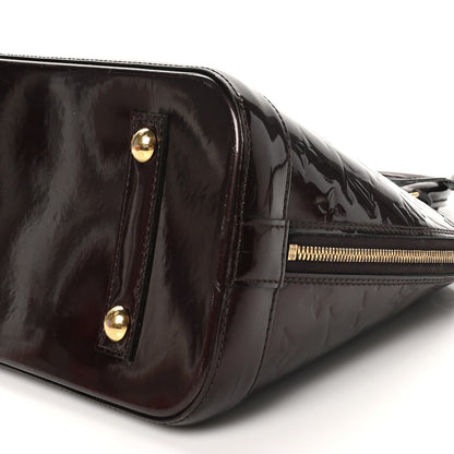 Louis Vuitton Vernis Alma PM Amarante 9 of 10
