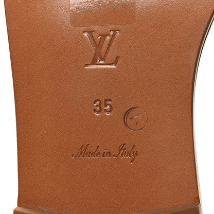 Louis Vuitton Monogram Spring in the City Lock It Flat Mule 35 Midnight Fuchsia 7 of 7