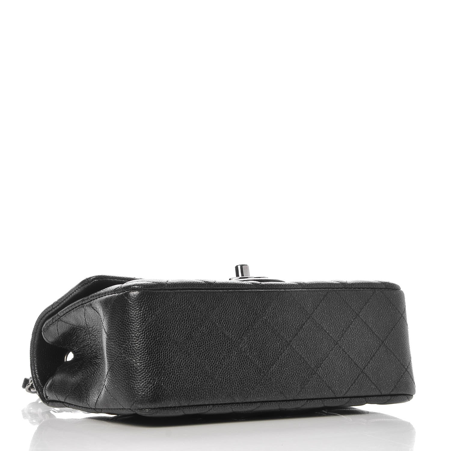 Chanel Iridescent Caviar Quilted Mini Rectangular Flap Black 4 of 8