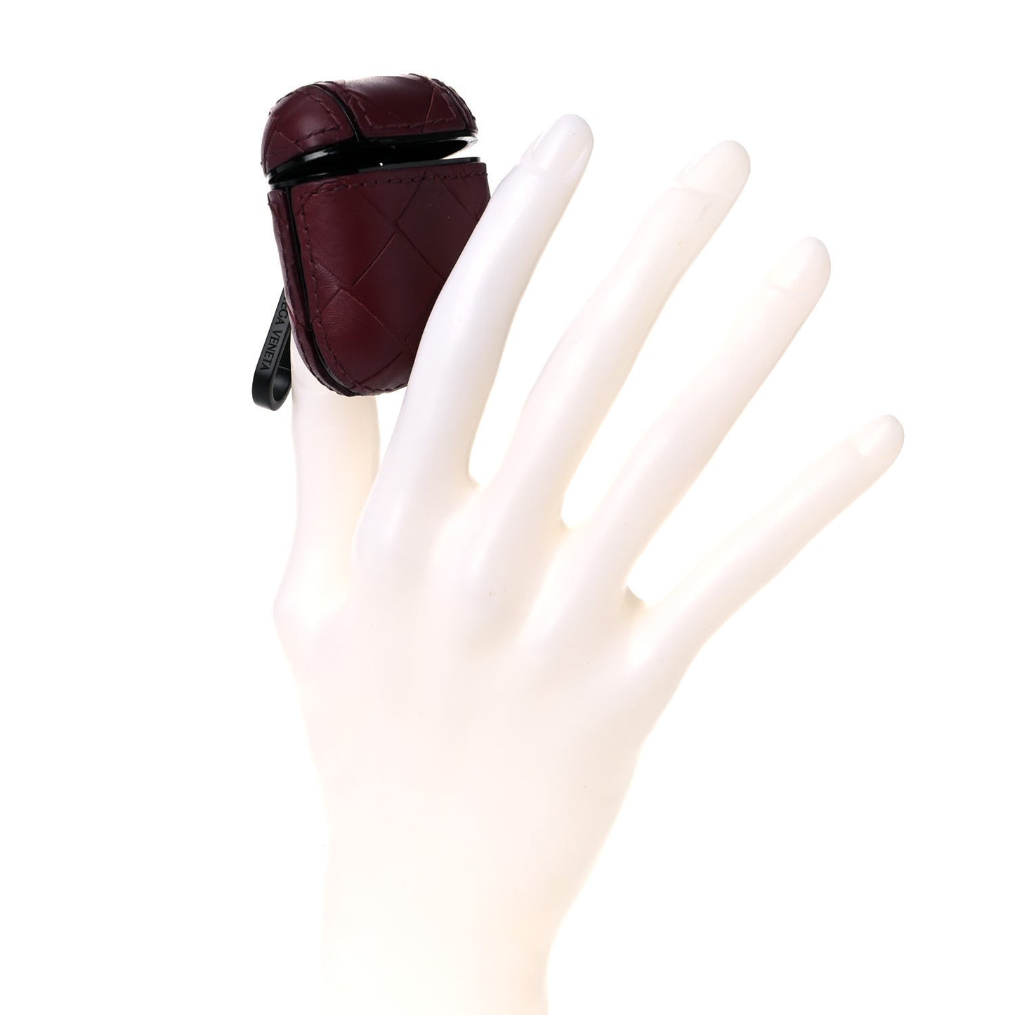 Nappa Intrecciato Airpods Case Claret