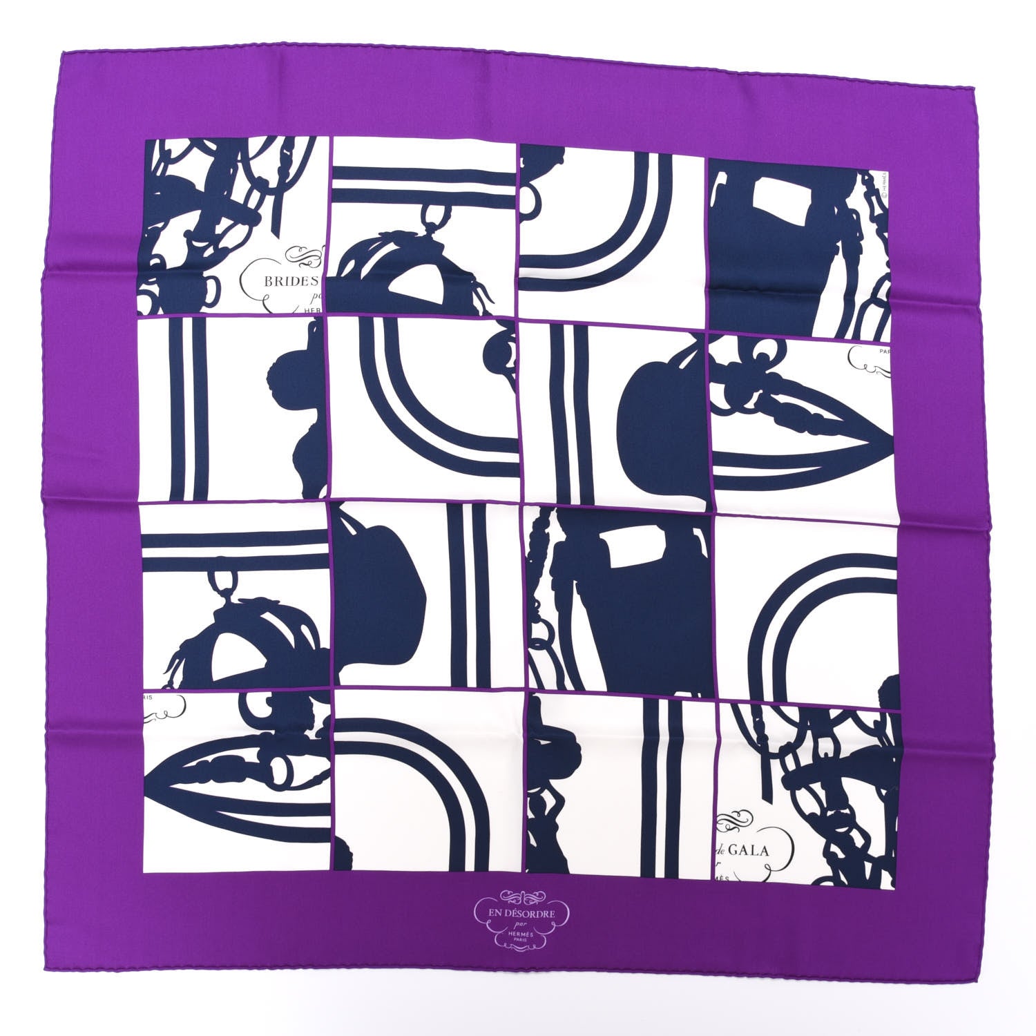 Hermes Silk En Desordre Scarf 70 1 of 5
