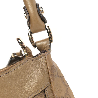 Gucci Metallic Guccissima Medium D Gold Hobo Gold 15 of 19