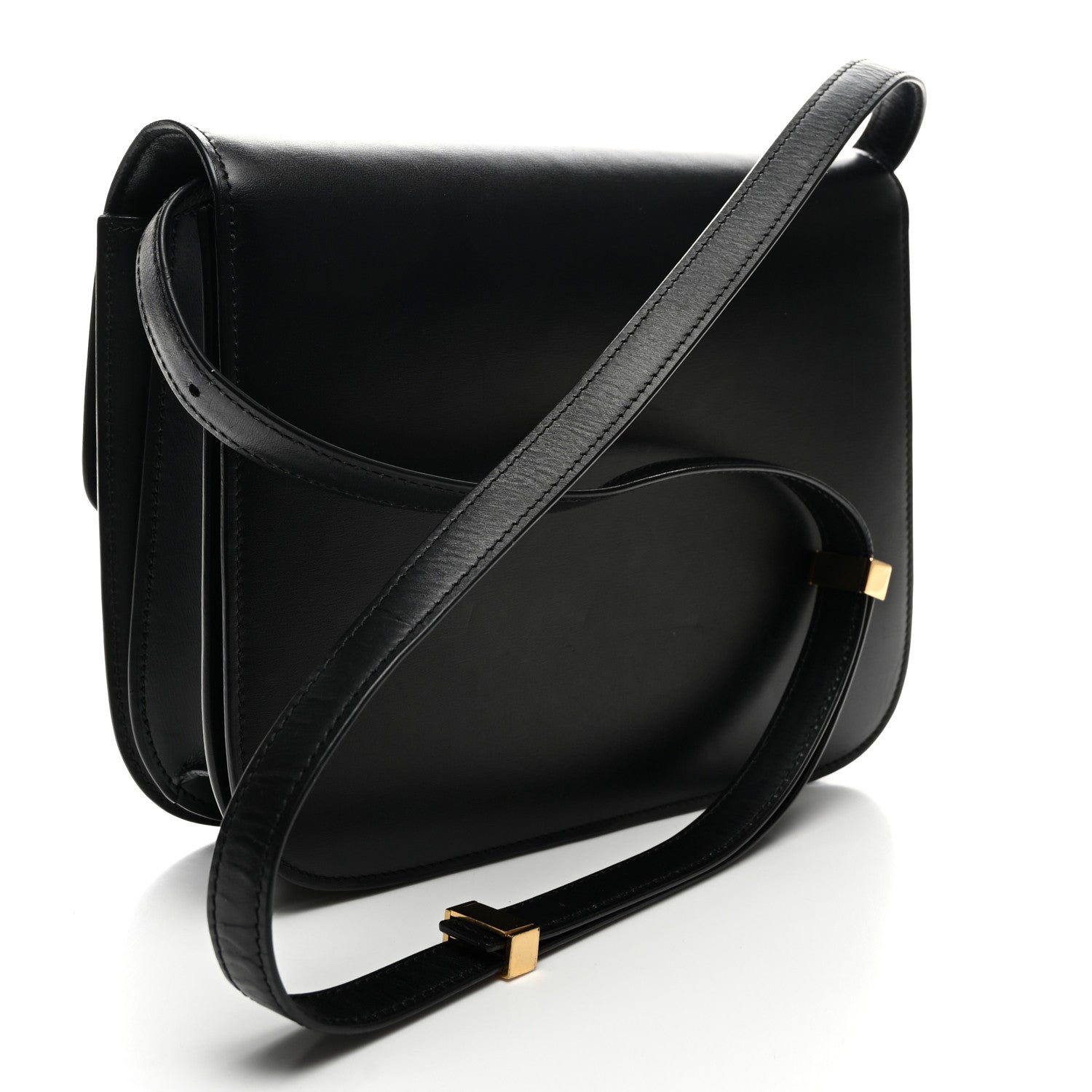 Celine Box Calfskin Medium Classic Box Flap Bag Black 3 of 11