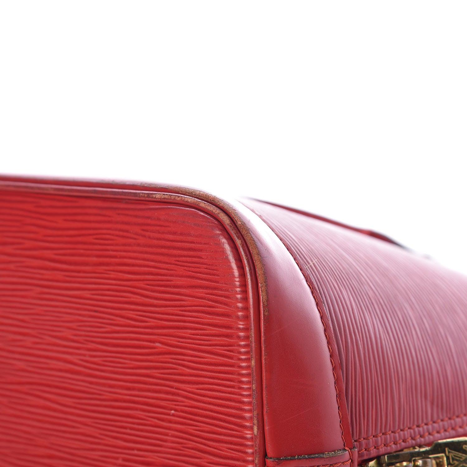 Louis Vuitton Epi Alma PM Castillan Red 14 of 30