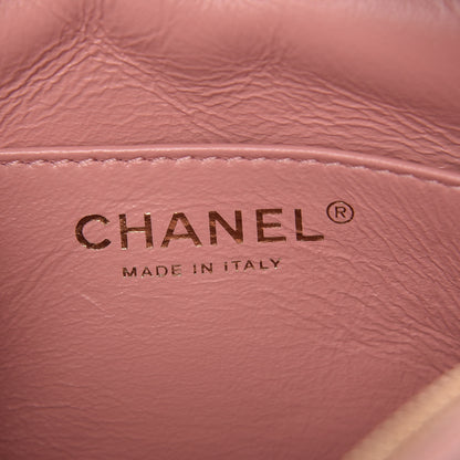 Chanel Aged Calfskin Quilted Mini Reissue Camera Case Pink 7 of 11