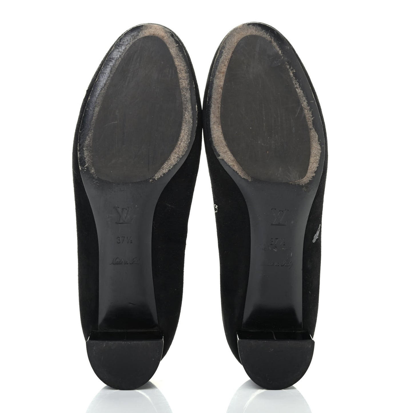 Suede Uniformes Pump 38 Black