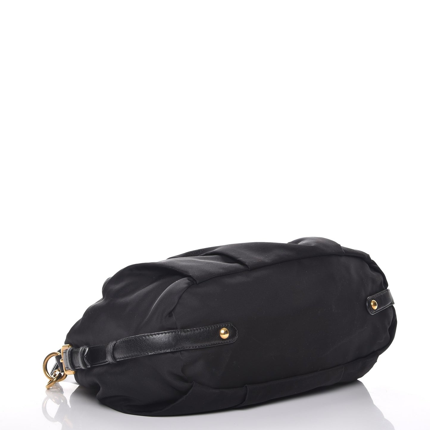 Tessuto Nylon Jacquard Logo Tote Nero Black