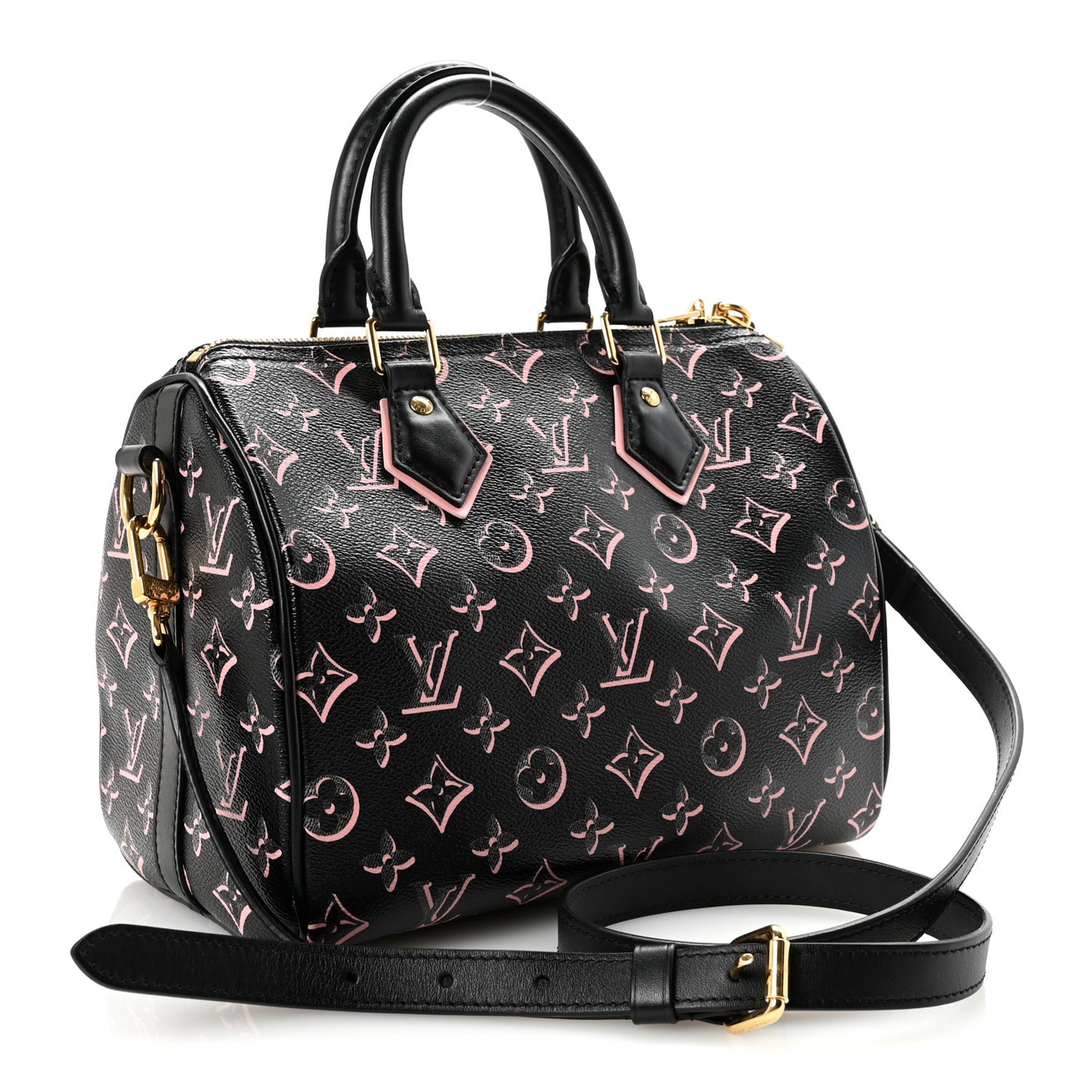 Monogram Fall for You Speedy Bandouliere 25 Black