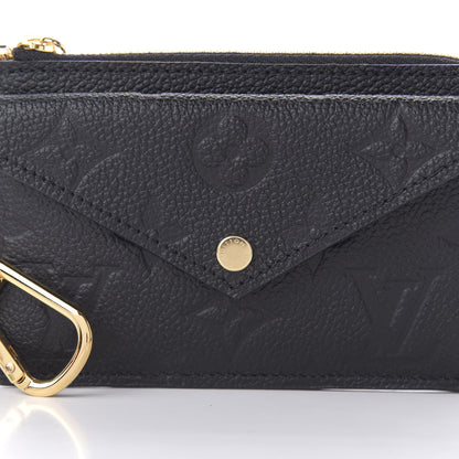 Louis Vuitton Empreinte Recto Verso Card Holder Black 9 of 10