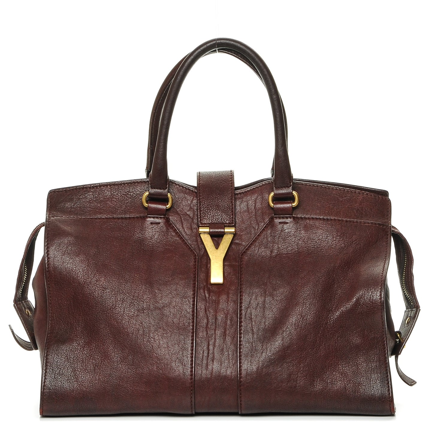 Sheepskin Medium Cabas ChYc Plum