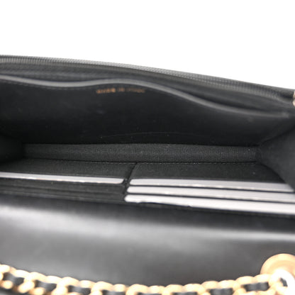 Chanel Lambskin Quilted Trendy CC Wallet On Chain WOC Black 5 of 12