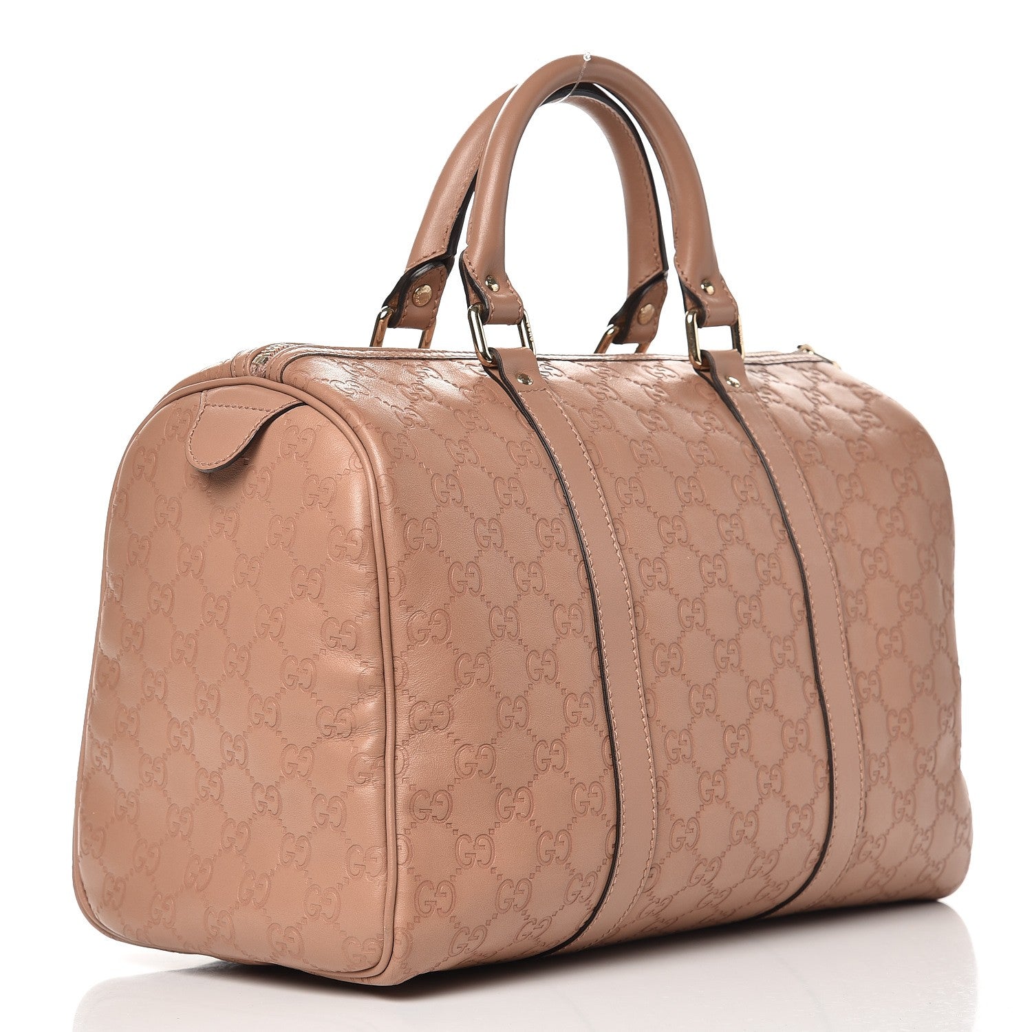 Gucci Guccissima Medium Joy Boston Winter Rose 3 of 12
