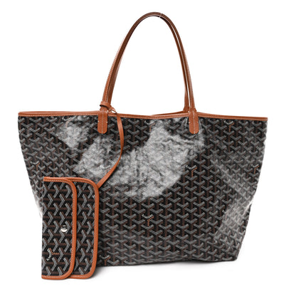 Goyard Goyardine Saint Louis GM Black Gold 2 of 12