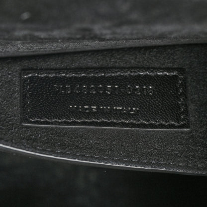 Saint Laurent Calfskin Medium Bellechasse Satchel Black 8 of 12