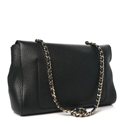 Mulberry Small Classic Grain Calfskin Medium Lily Black 3 of 9