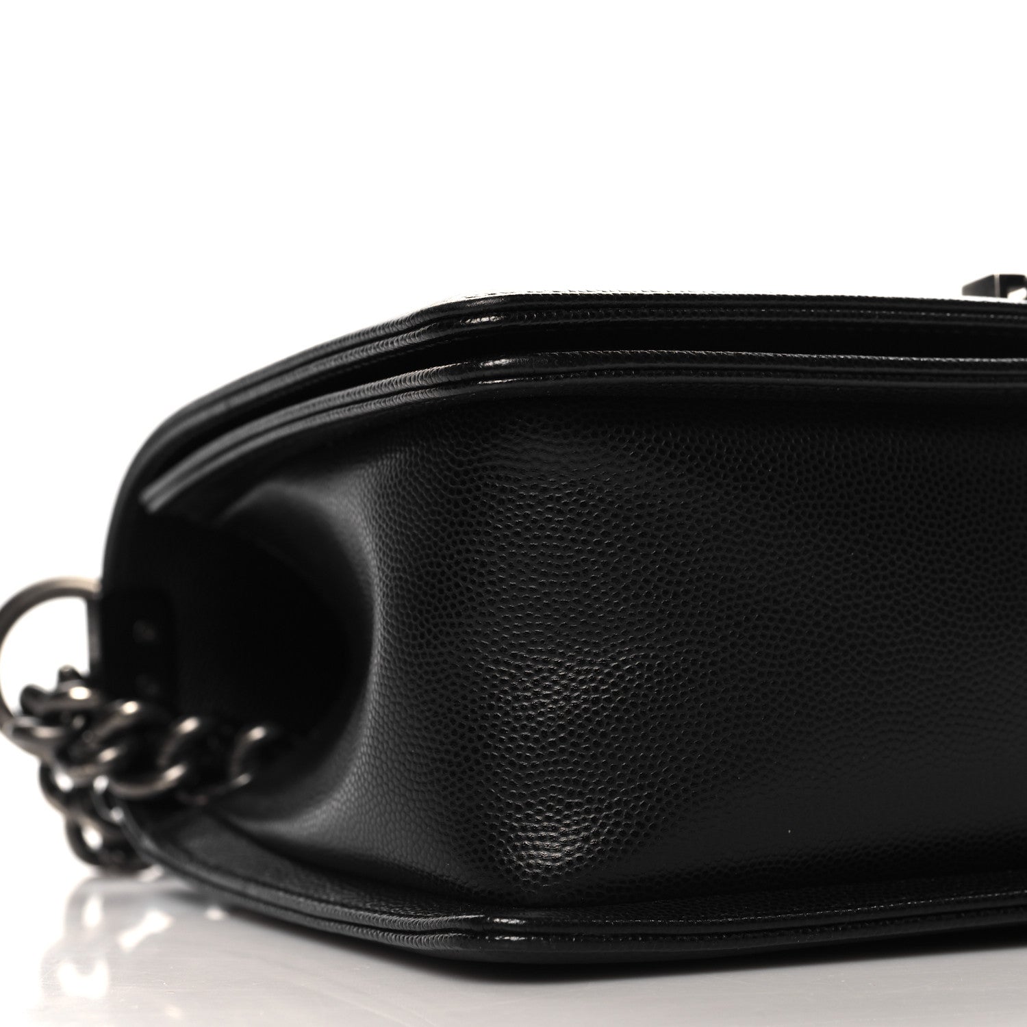 Chanel Caviar Quilted Medium Boy Flap Black 9 of 10
