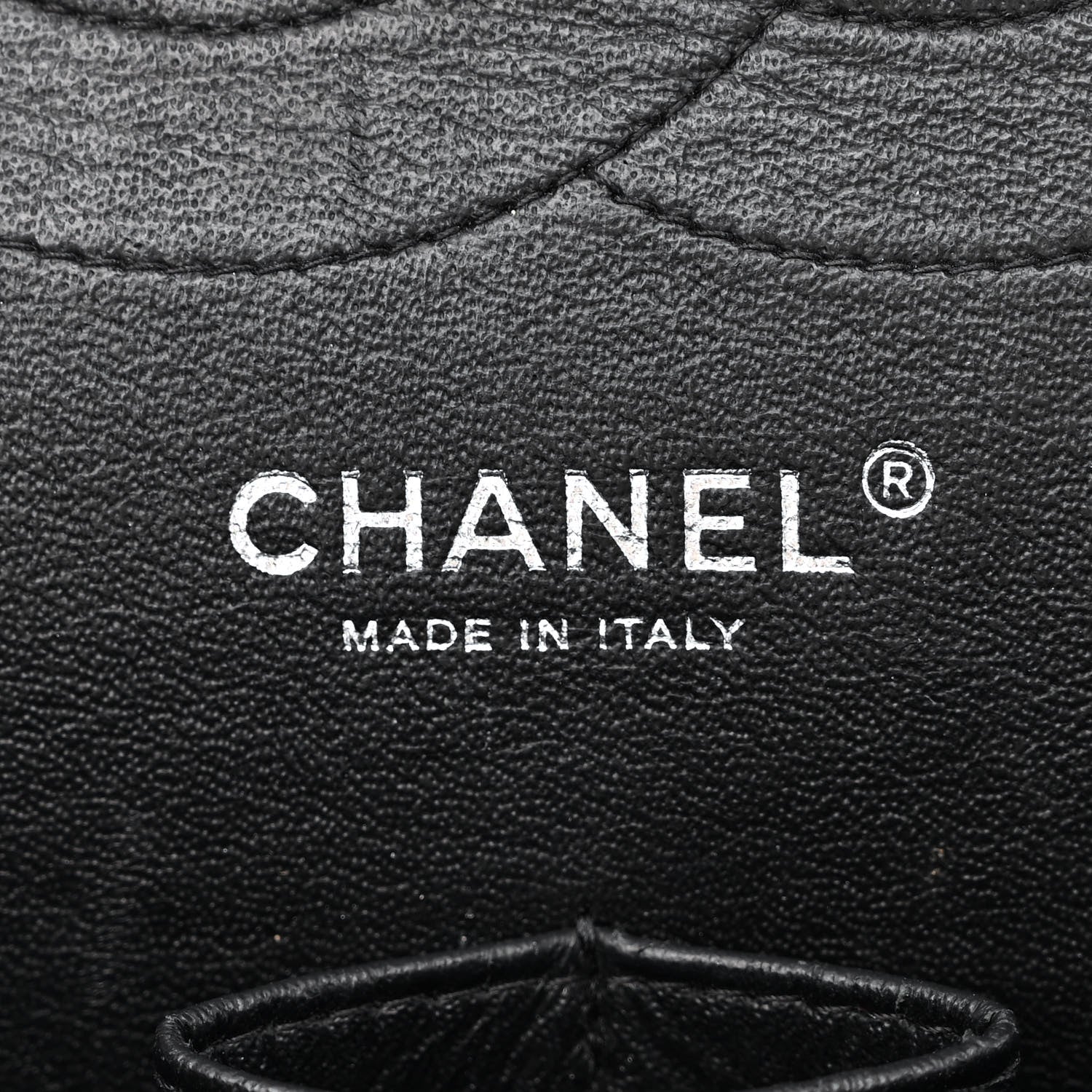 Chanel Lambskin Chevron Quilted Jumbo Double Flap So Black 6 of 13