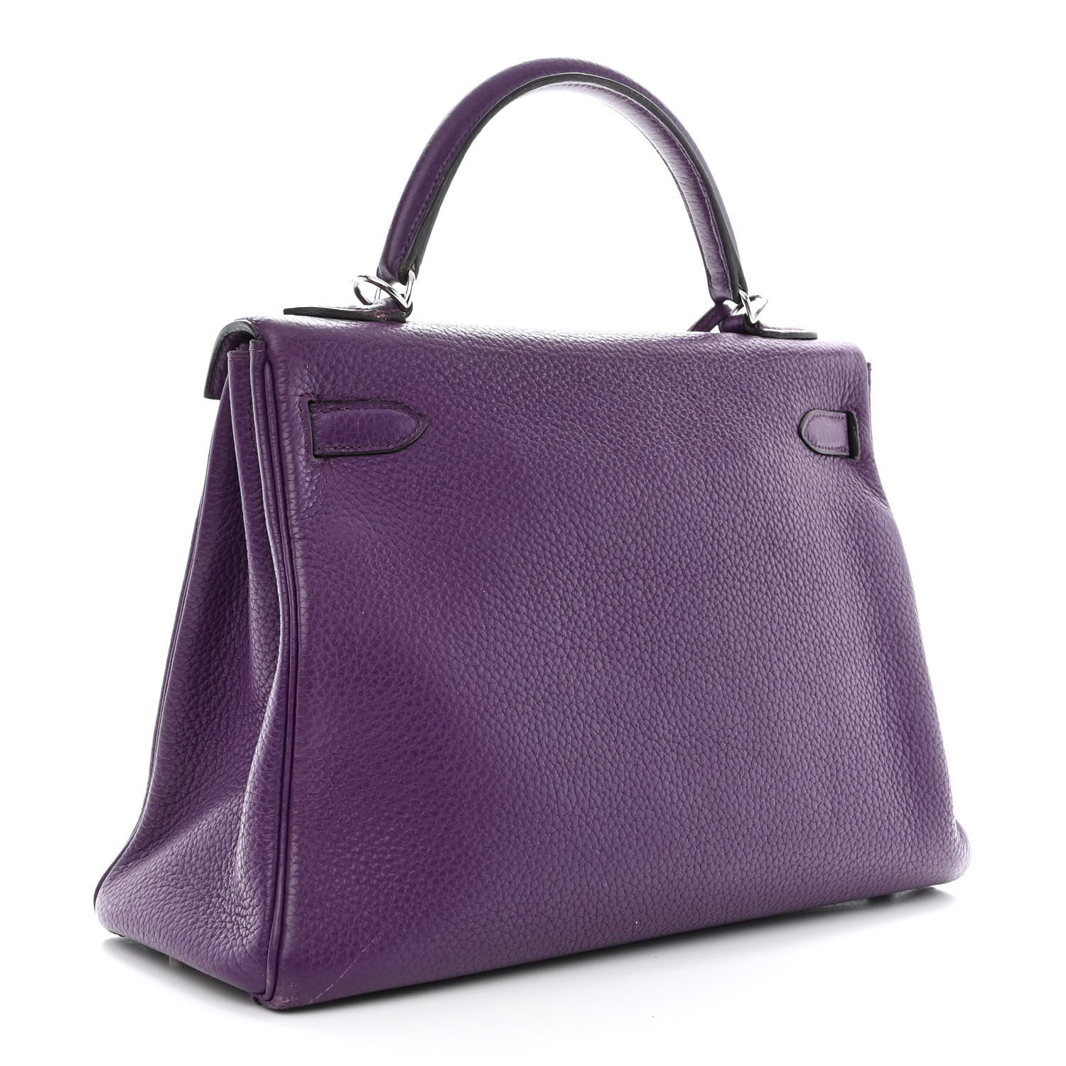 Hermes Taurillon Clemence Kelly Retourne 32 Ultraviolet 3 of 19