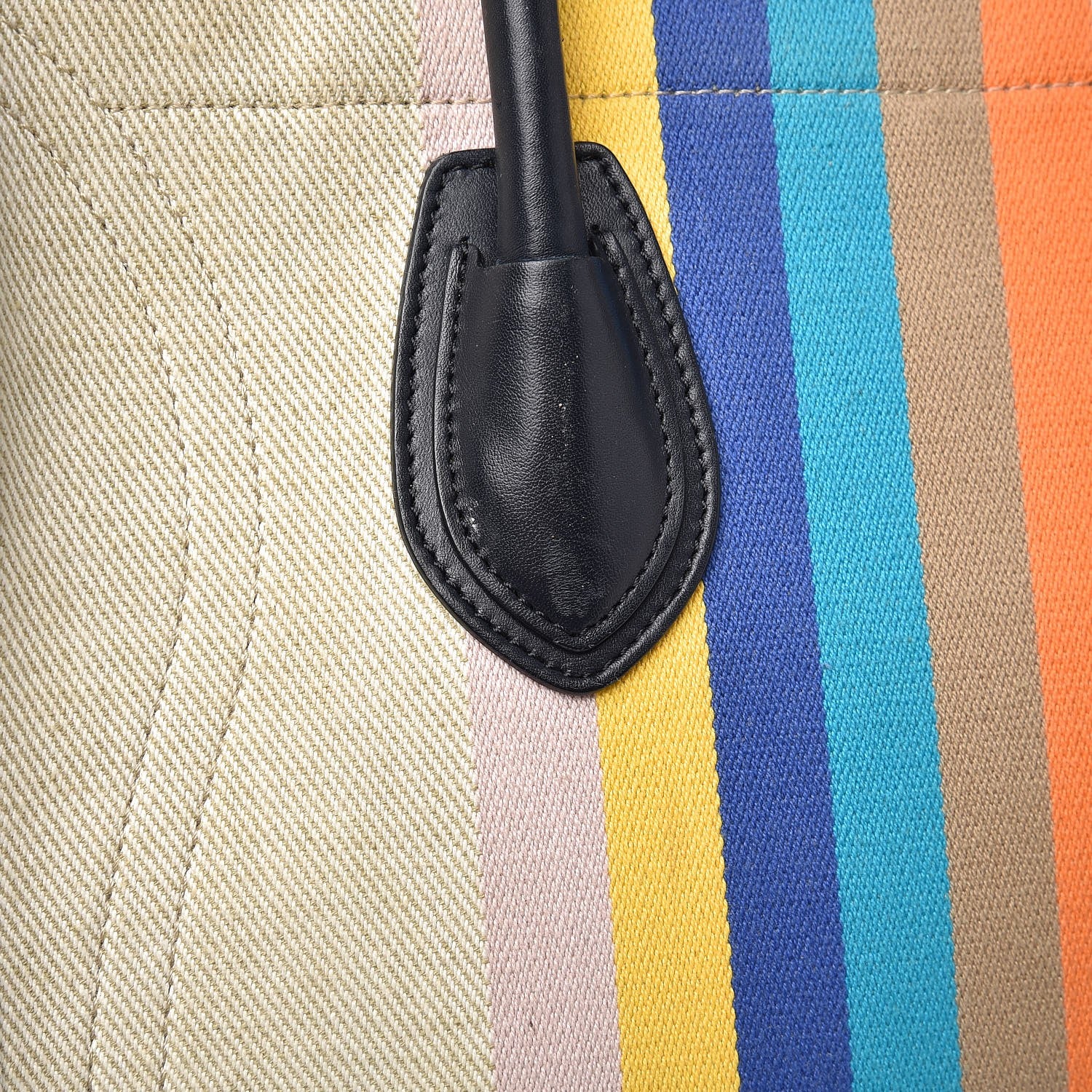 Celine Cotton Canvas Medium Phantom Luggage Multicolor 12 of 12