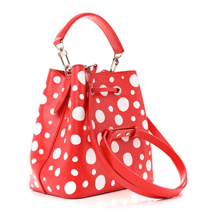Louis Vuitton LV X YK Epi Neonoe BB Rouge White 3 of 9