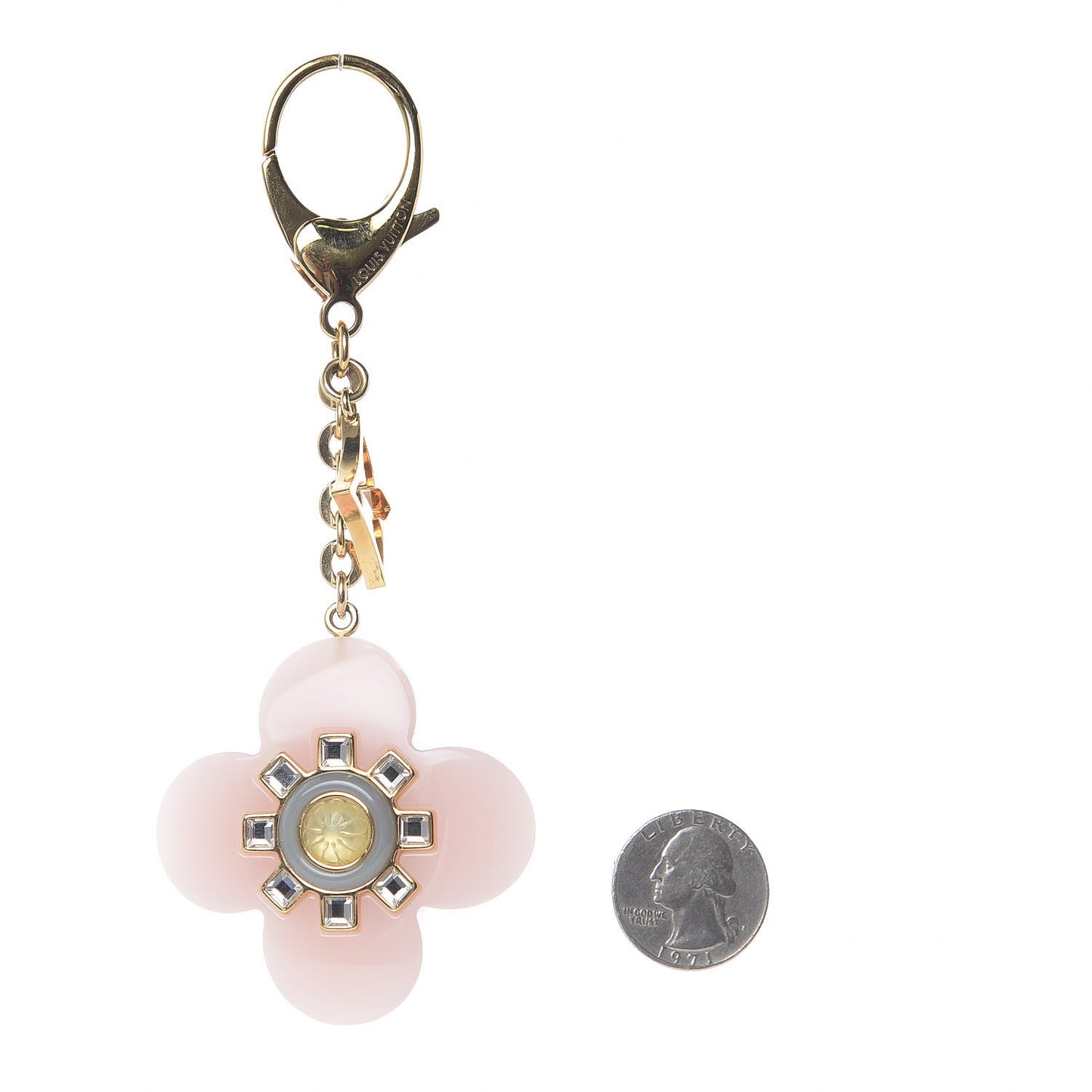 Fleur d'Etoile Bag Charm Rose