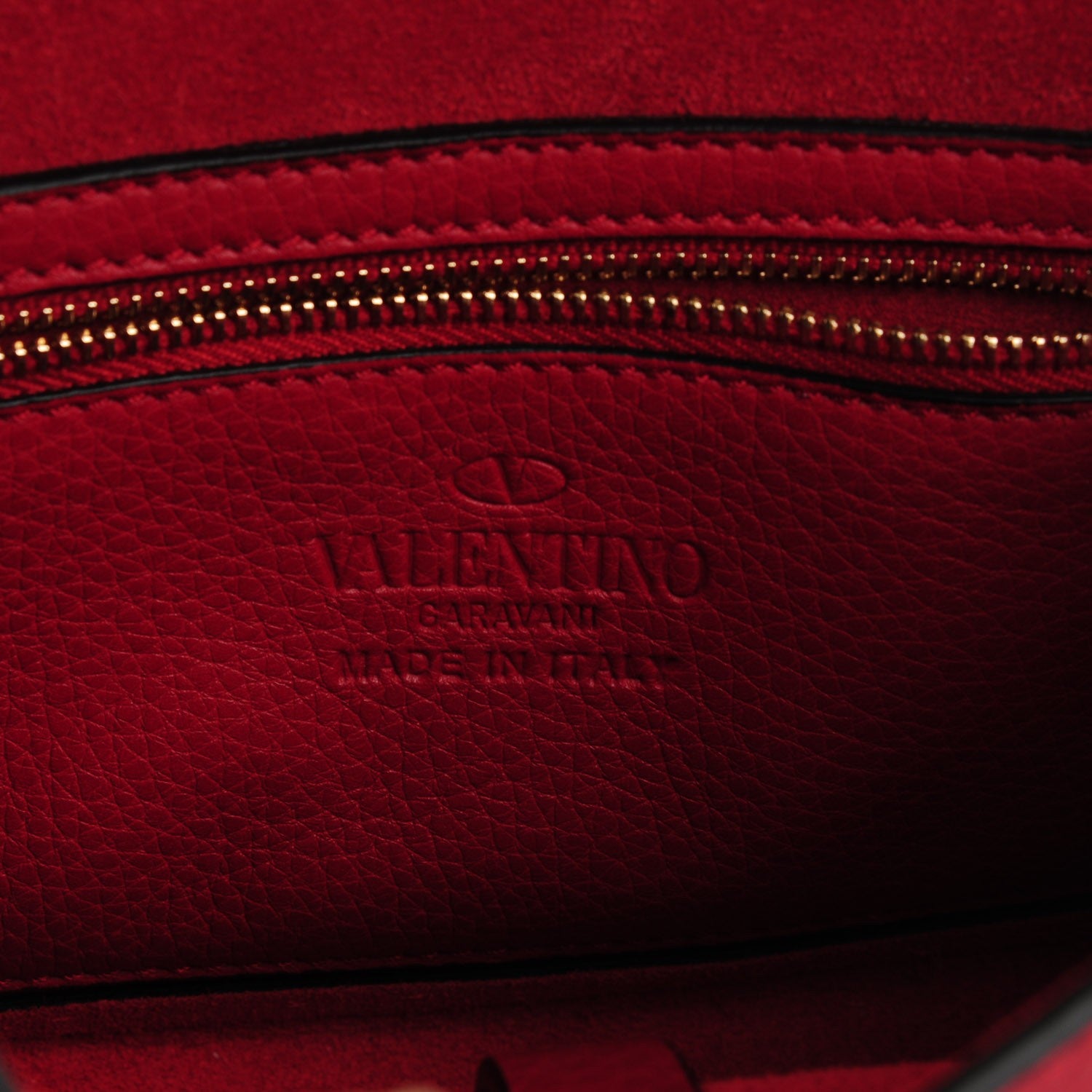 Valentino Garavani Vitello Eye On You Shoulder Bag Red 6 of 7