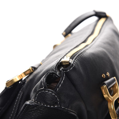 Chloe Calfskin Large Marcie Satchel Black 12 of 13