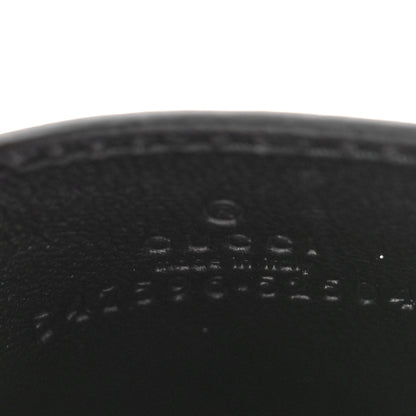 Gucci Plutone Calfskin Logo Card Holder Black 6 of 8