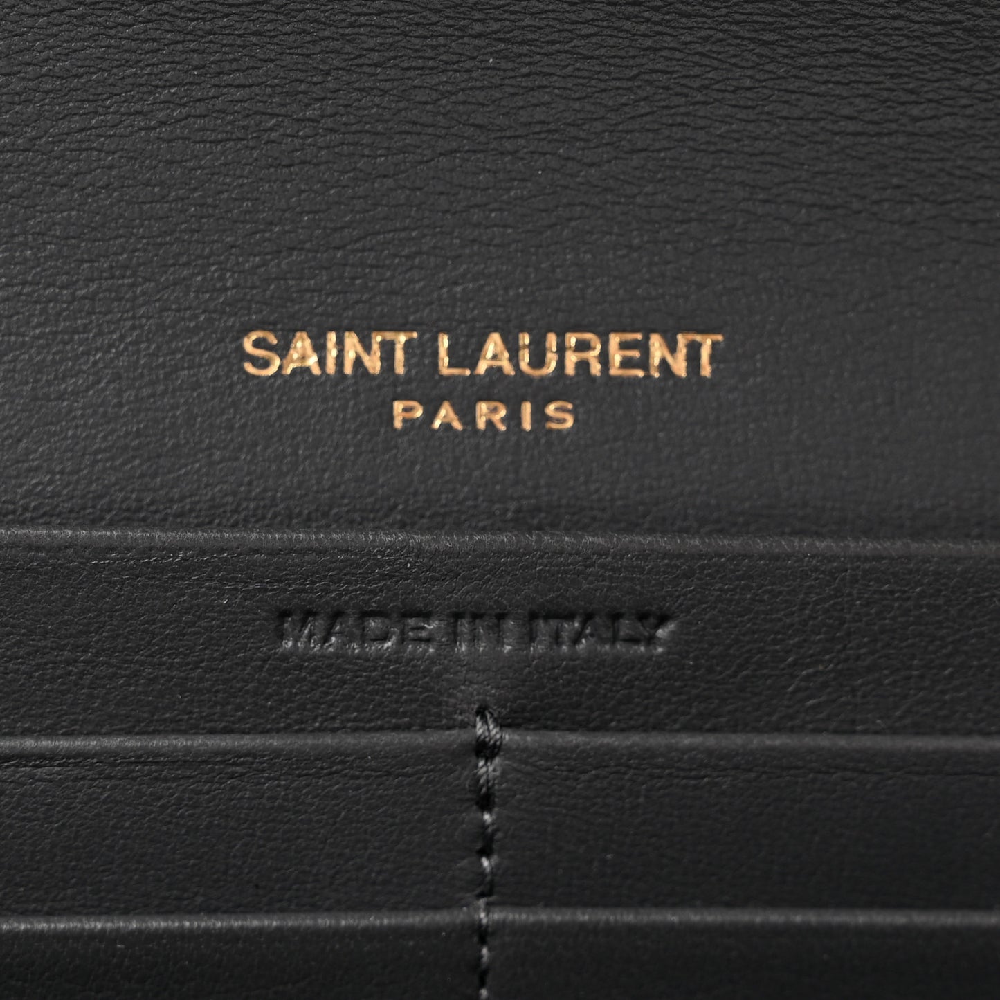 Lambskin Quilted Monogram Large Gabbie Flap Wallet Storm