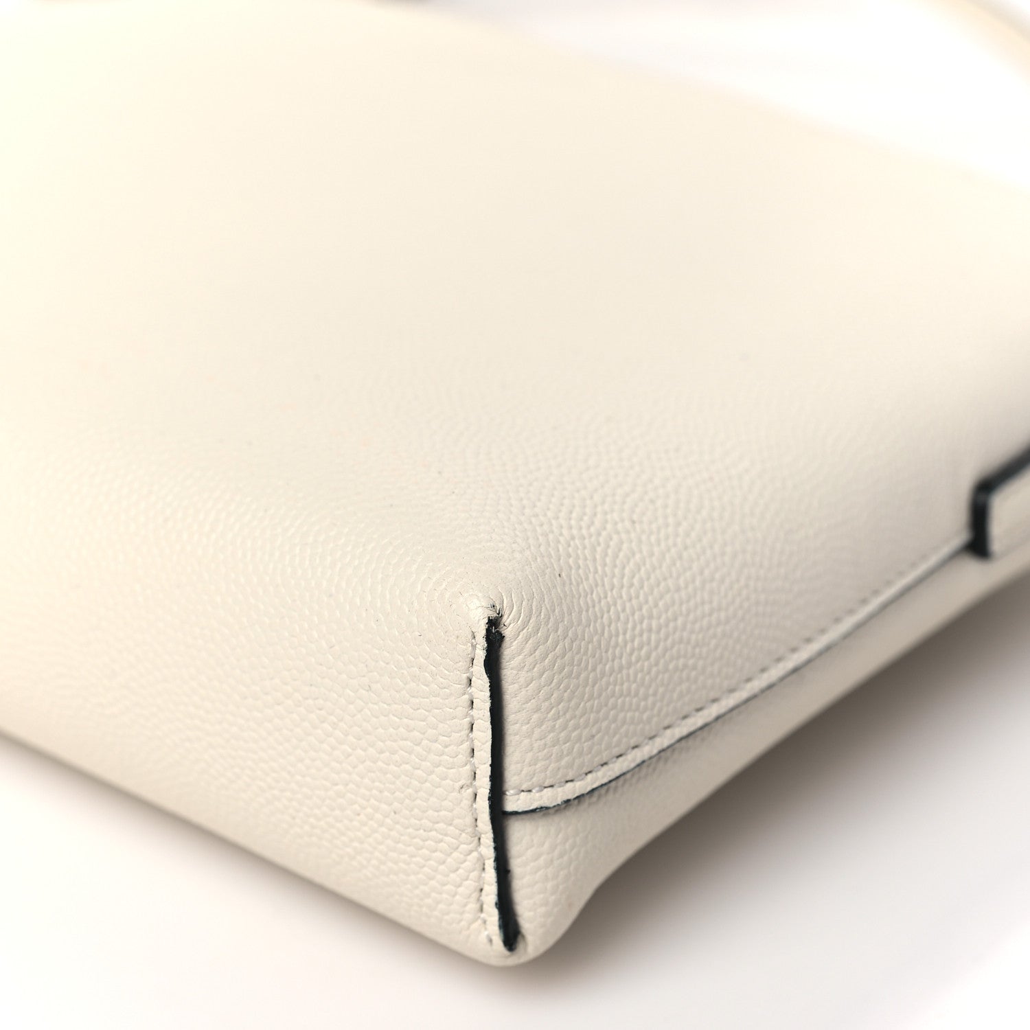 The Row Grained Calfskin Multi-Pouch Crossbody Bag Ivory 8 of 8
