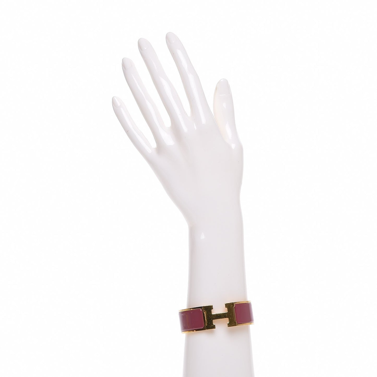 Enamel Wide Clic Clac H Bracelet PM Muscat