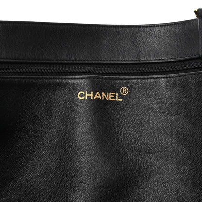 Chanel Lambskin CC Tote Black 6 of 16