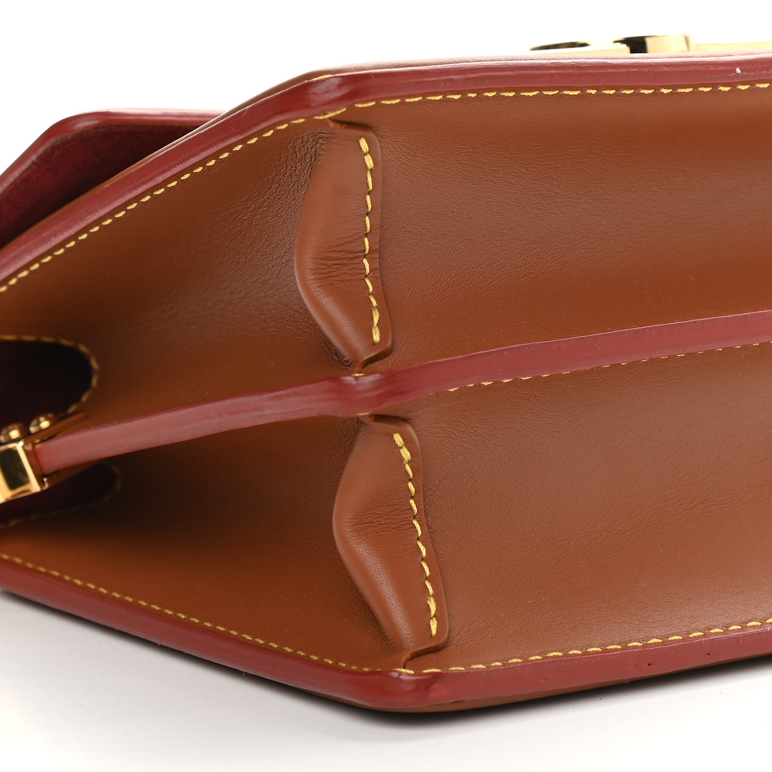Louis Vuitton Epi Dauphine Mini Mandarin Brown 7 of 8