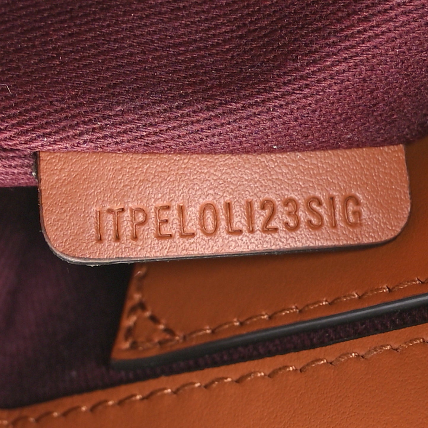 Coated Canvas Calfskin Vintage Check Medium Note Crossbody Bag Briar Brown