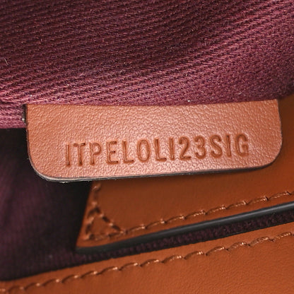 Burberry Coated Canvas Calfskin Vintage Check Medium Note Crossbody Bag Briar Brown 7 of 10