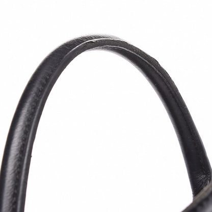 Chanel Aged Calfskin Quilted Be CC Tote Black 17 of 19