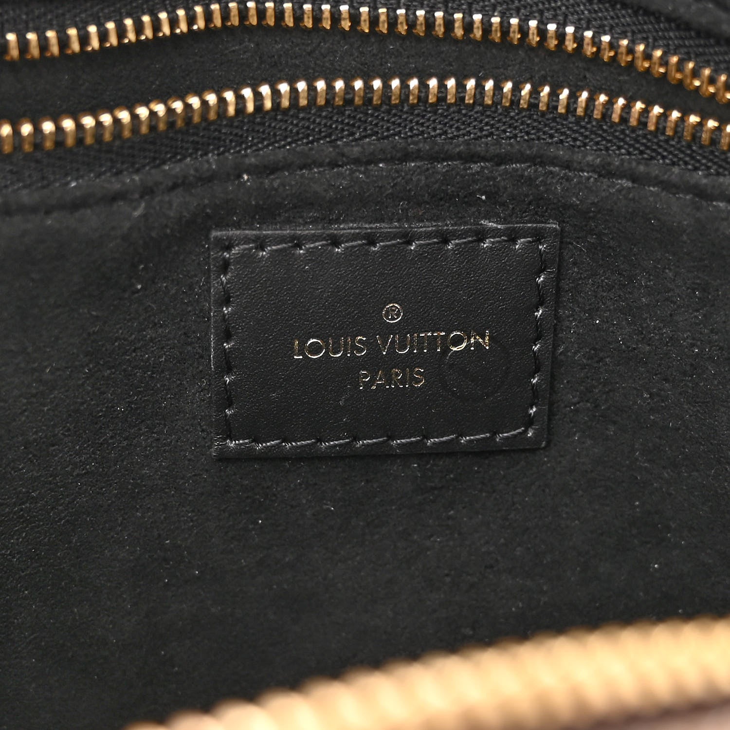 Louis Vuitton Monogram Petite Malle Souple Black 6 of 9