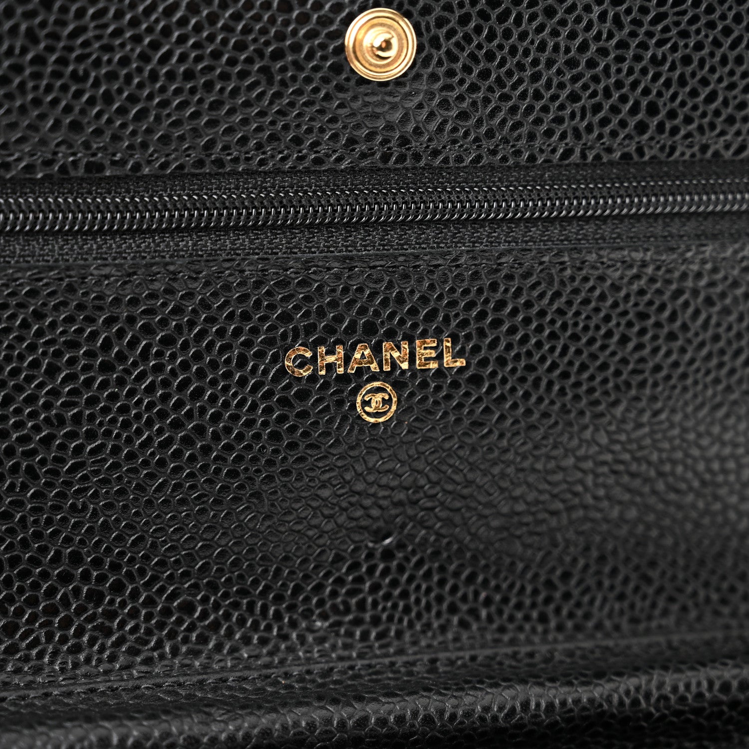 Chanel Caviar Quilted Wallet On Chain WOC Black 6 of 11