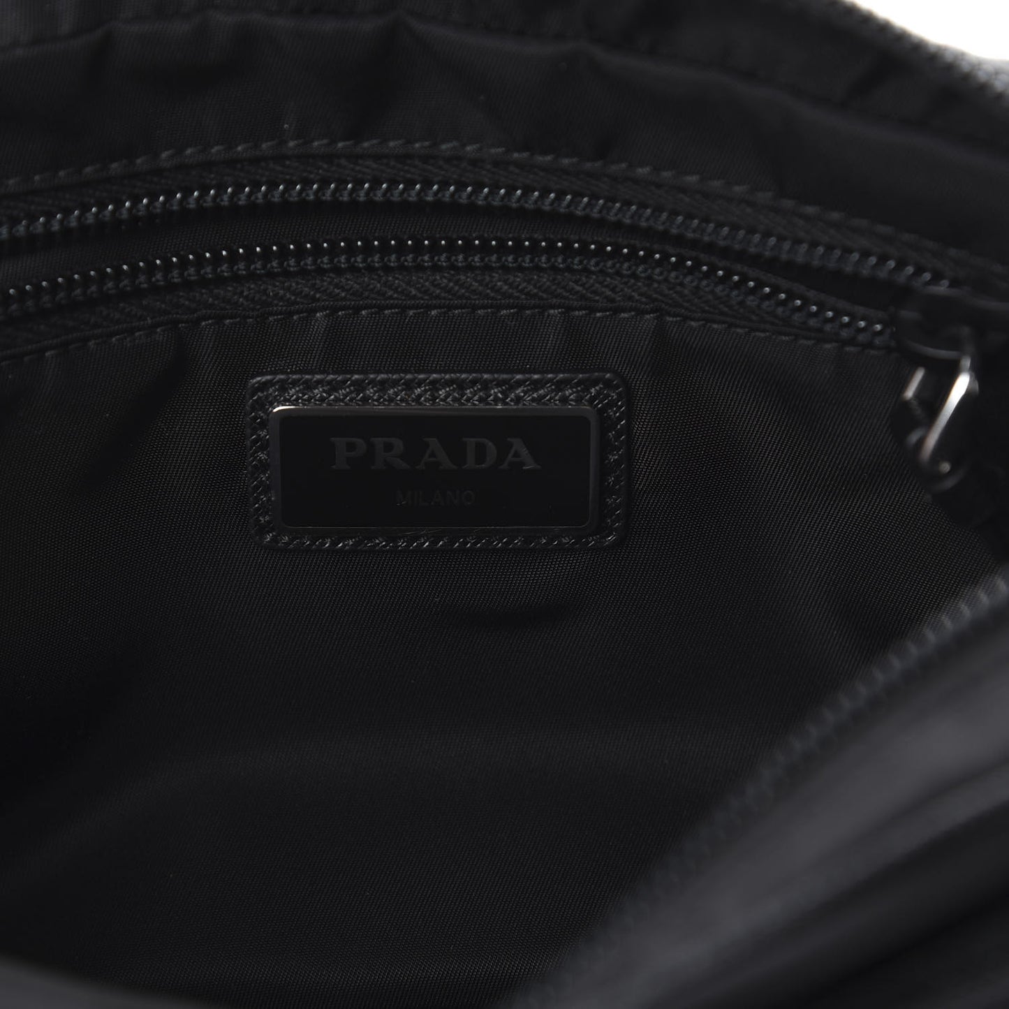 Tessuto Nylon Belt Bag Black