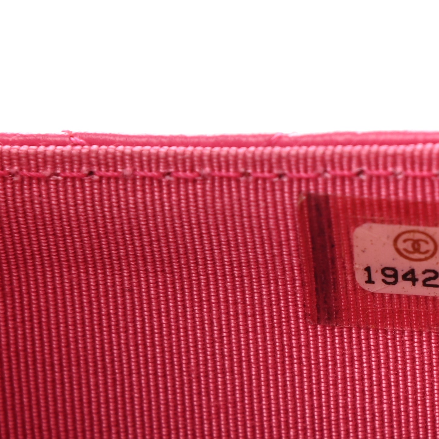 Caviar Quilted Small Flap Wallet Fucshia