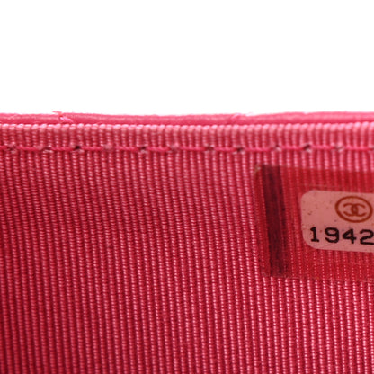 Chanel Caviar Quilted Small Flap Wallet Fucshia 8 of 9