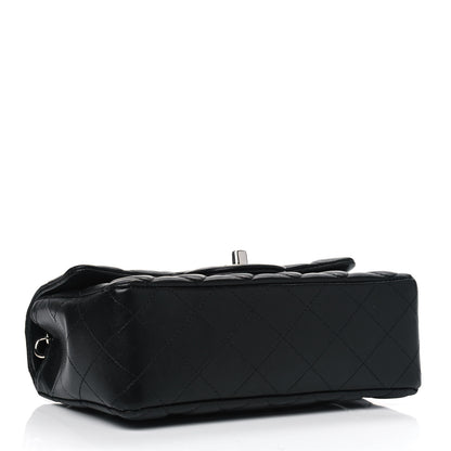 Chanel Lambskin Quilted Mini Rectangular Flap Black 3 of 4