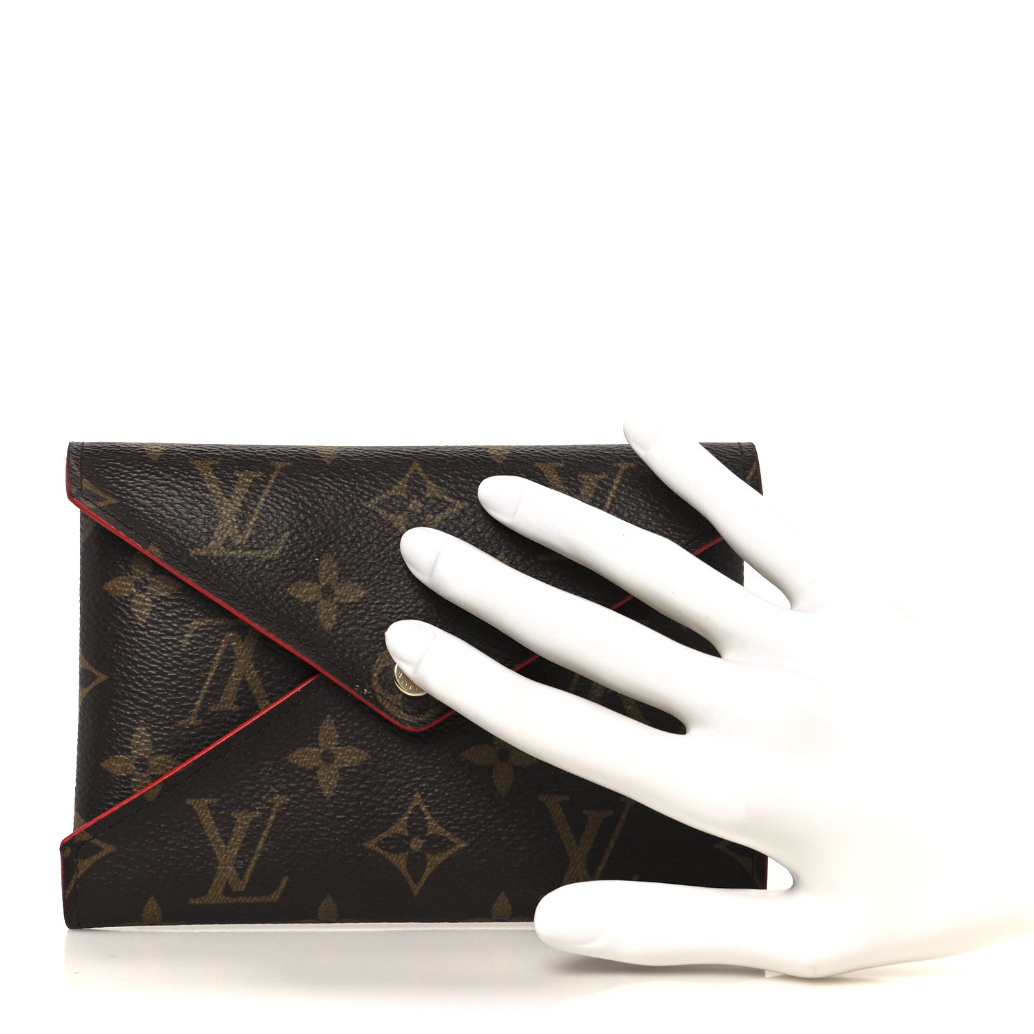 Louis Vuitton Monogram Medium Kirigami Pochette Insert Coquelicot 2 of 8